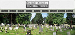 Lik to the National Federation of Cemetery Friends web site