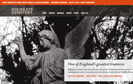 Link to the Friends of Highgate Cemetery web site